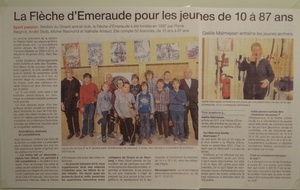 La Ffèche d' Emeraude pour les jeunes de 10 à 87 ans