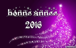 BONNE ET HEUREUSE ANNEE 2016