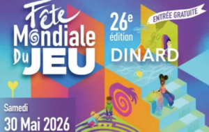 Fête Mondiale du Jeu  30 Mai 2026