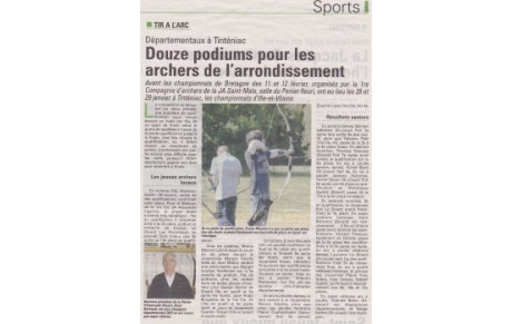Article de presse dans LE PAYS MALOUIN