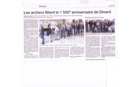 presse Ouest France du 2 avril 2013