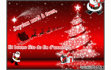 JOYEUX NOEL ET BONNES FETES DE FIN D'ANNEE