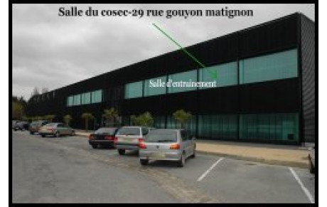 Baptême de notre salle du COSEC